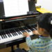 フェリーチェピアノ教室の６歳のピアノレッスン
